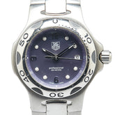 タグホイヤー プロフェッショナル キリウム 腕時計 WL131A クオーツ パープル文字盤 ステンレススチール レディース TAG HEUER 【中古】